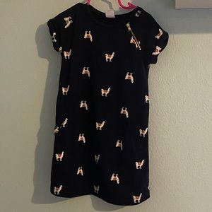 Gap cotton llama dress size 4